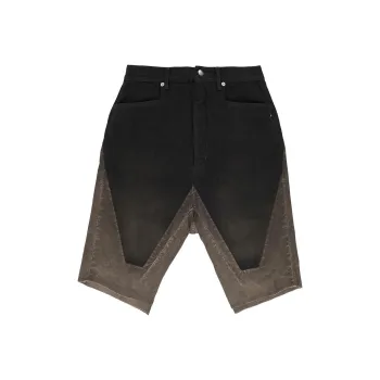 RICK OWENS/RO Casual Short Skirts Women's Dark Gray