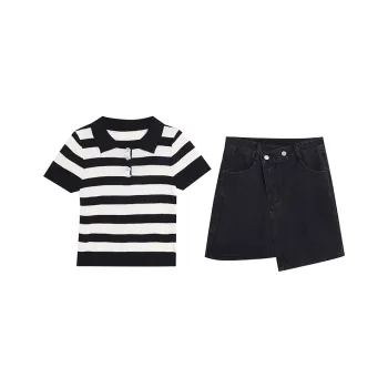 DEDY Two Piece Skirt Sets Women's