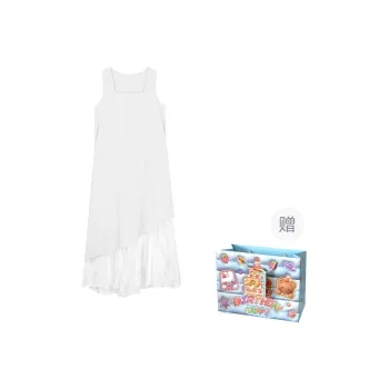 QUIET ANGEL Sleeveless Dress Women's White