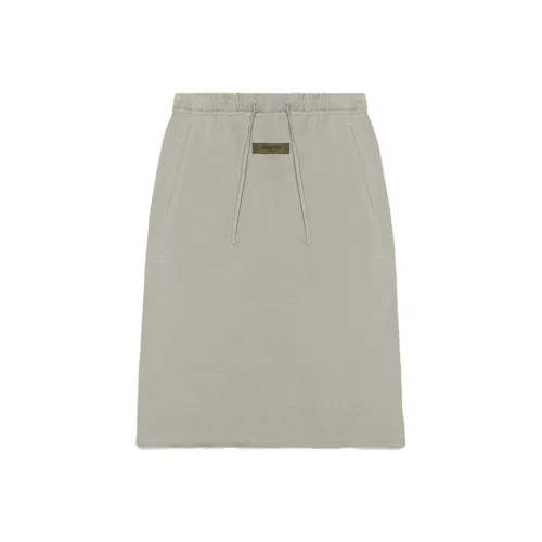 Fear Of God Essentials SS23 Casual Long Skirts Women's Seal Gray