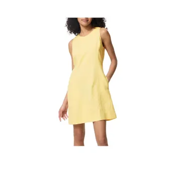 UNIQLO Sleeveless Dress Women's Apricot Yellow