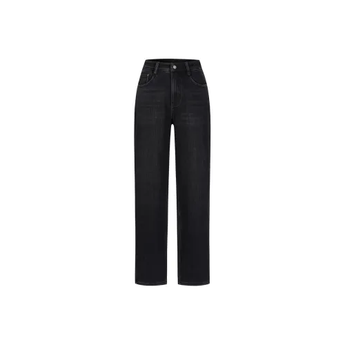 JZ. ANNAKRO Jeans Women's Plain Black