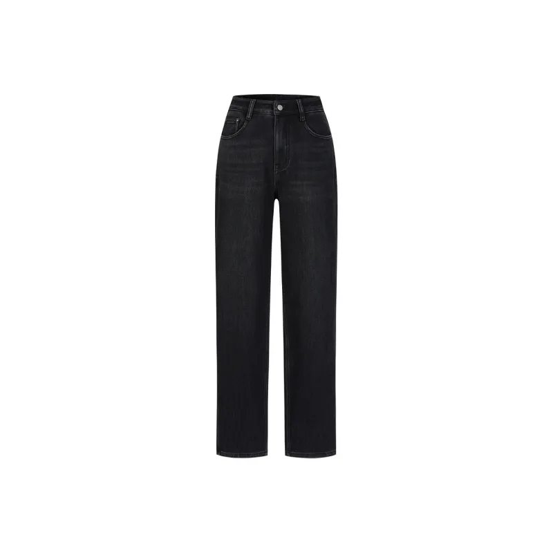 JZ. ANNAKRO Jeans Women's Plain Black-0