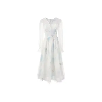 Local Gal Long Sleeved Dress Women's Cloud Blue