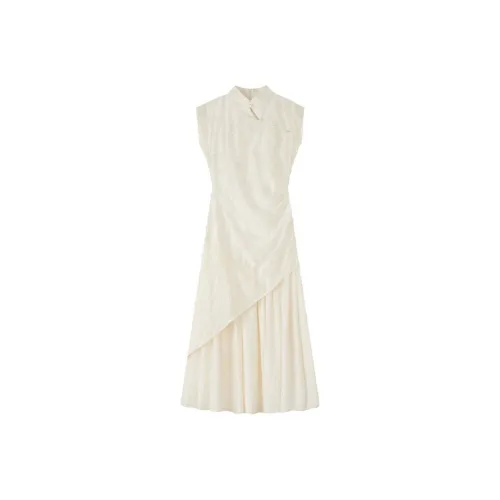 AURORA MUSE Sleeveless Dress Women's Apricot