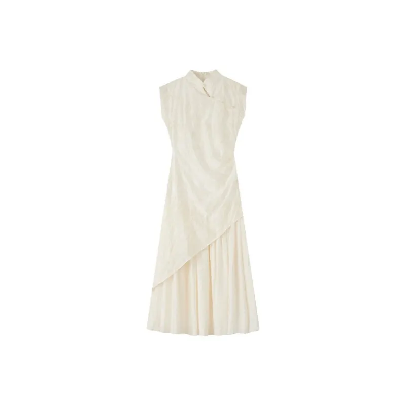 AURORA MUSE Sleeveless Dress Women's Apricot-0