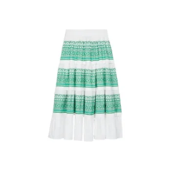 Maje Casual Long Skirts Women's Green