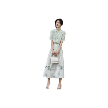 【dme】 Skirt Set Women's Light Green