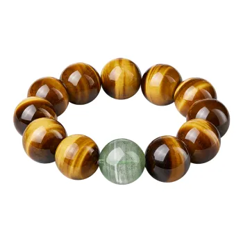 SGE Tiger's Eye Stone Bracelets Men's