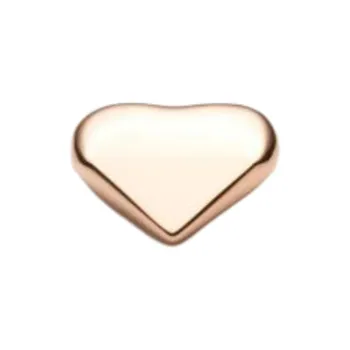 PRADA 18K Rose Gold Earrings Unisex Gold