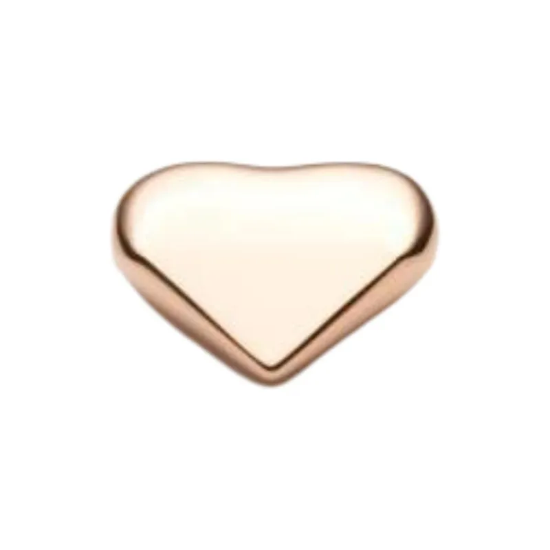 PRADA 18K Rose Gold Earrings Unisex Gold-0