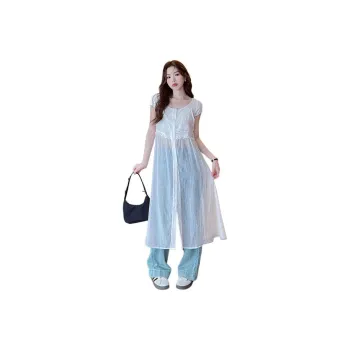Tonlion Slip Dress Women's Raw White