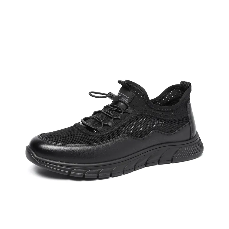 Mulinsen Low Top Casual Shoes Men's Black-1