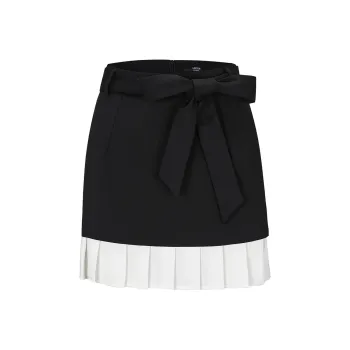 AZEPAM Casual Short Skirts Women's Black