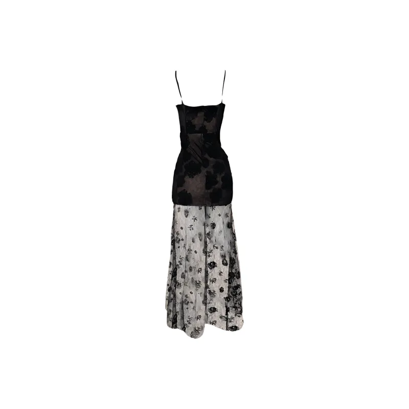 Udon House Slip Dress Women's Black-0
