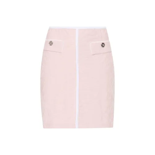 VERSACE Patterned jacquard Mini Skirt