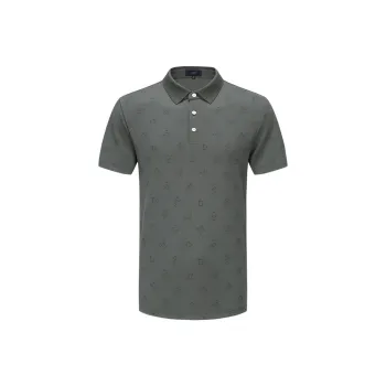 DIDIBOY Polo Shirts Men Dark Green