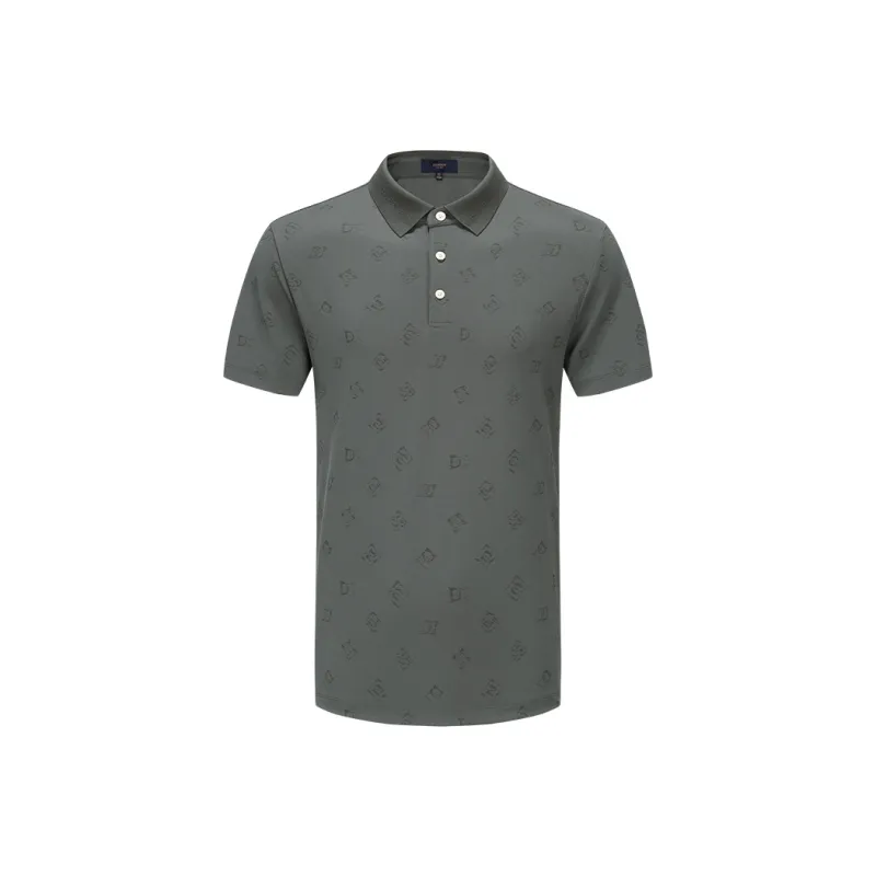 DIDIBOY Polo Shirts Men Dark Green-0