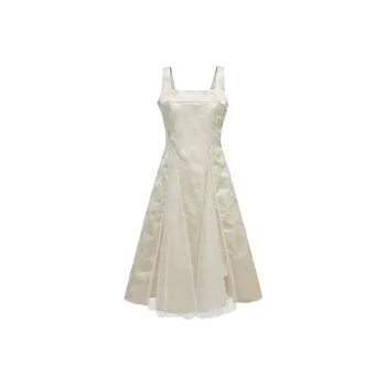 BEAUTIFUL CONFESSION Slip Dress Women's Apricot