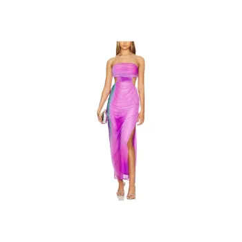 MILK BAOBAB Sleeveless Dress Women's Pink Purple