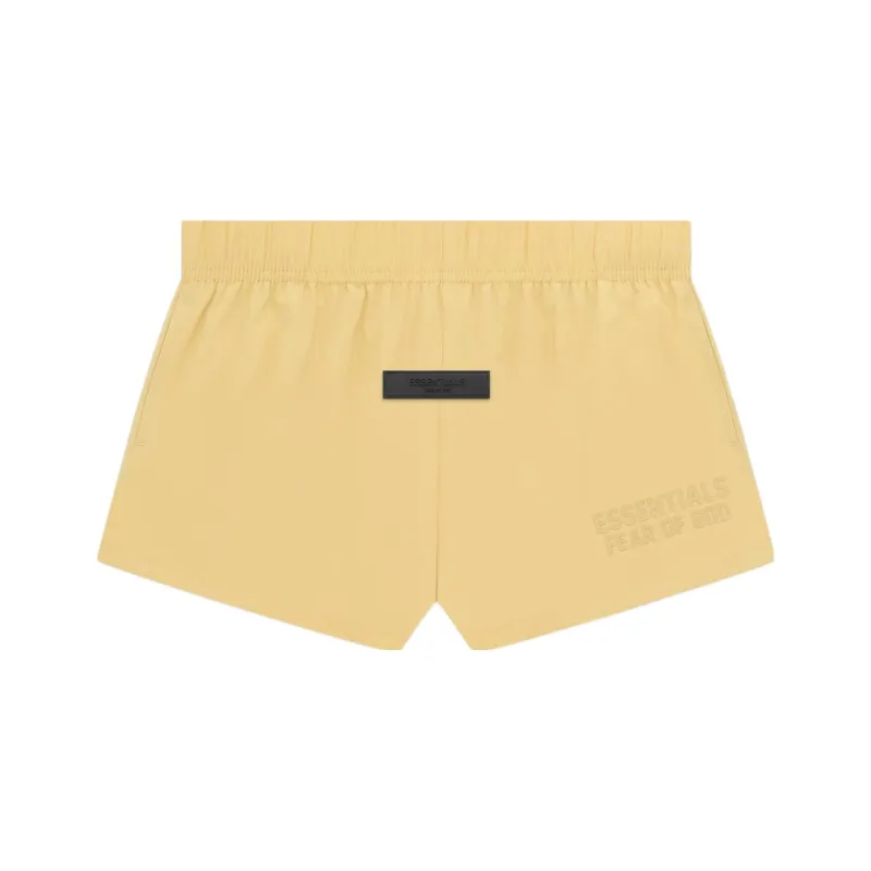 Fear Of God Essentials Running Nylon Short Light Tuscan-0