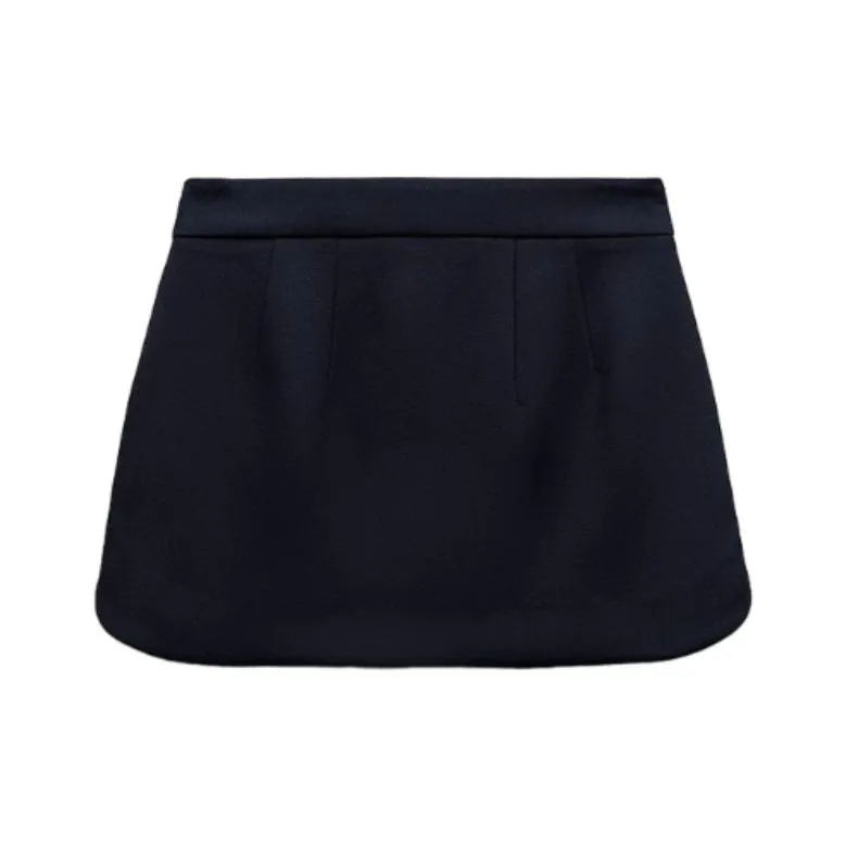 ZARA Casual Short Skirts Women's Blue-0