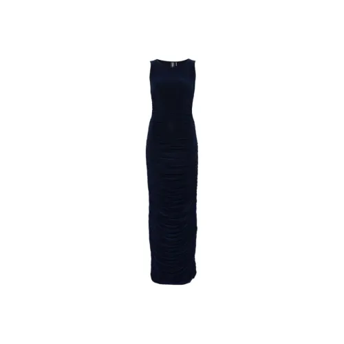 NORMA KAMALI Ruched Sleeveless Gown