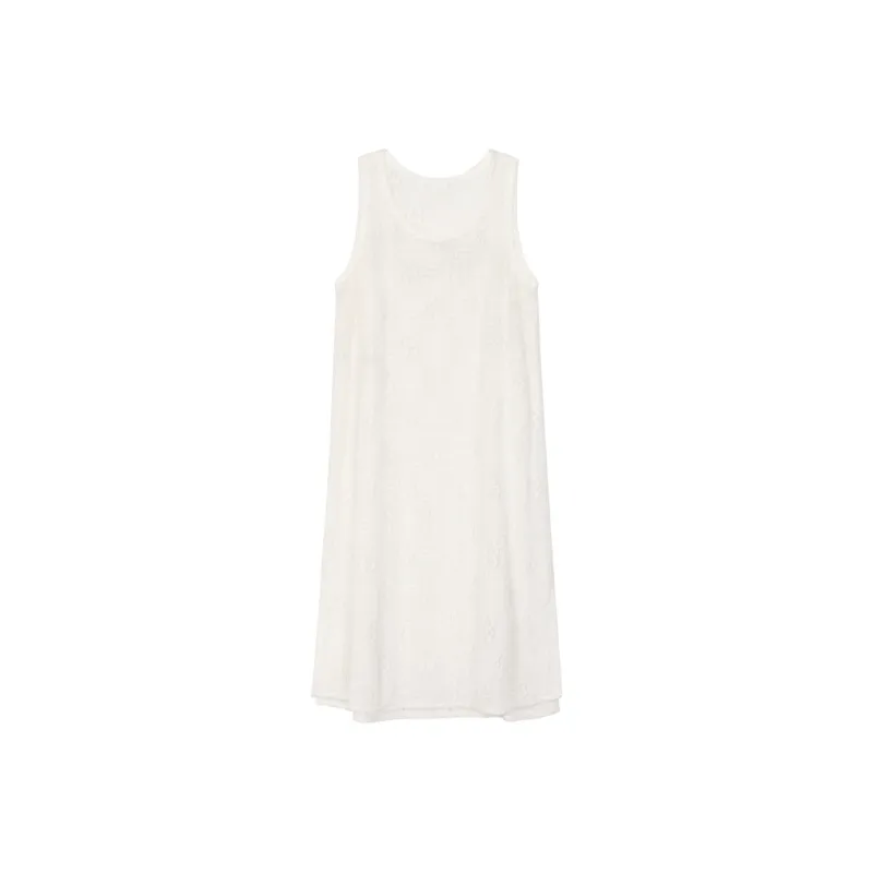 Boutique By Babymoon Sleeveless Dress Women's Ecru-0