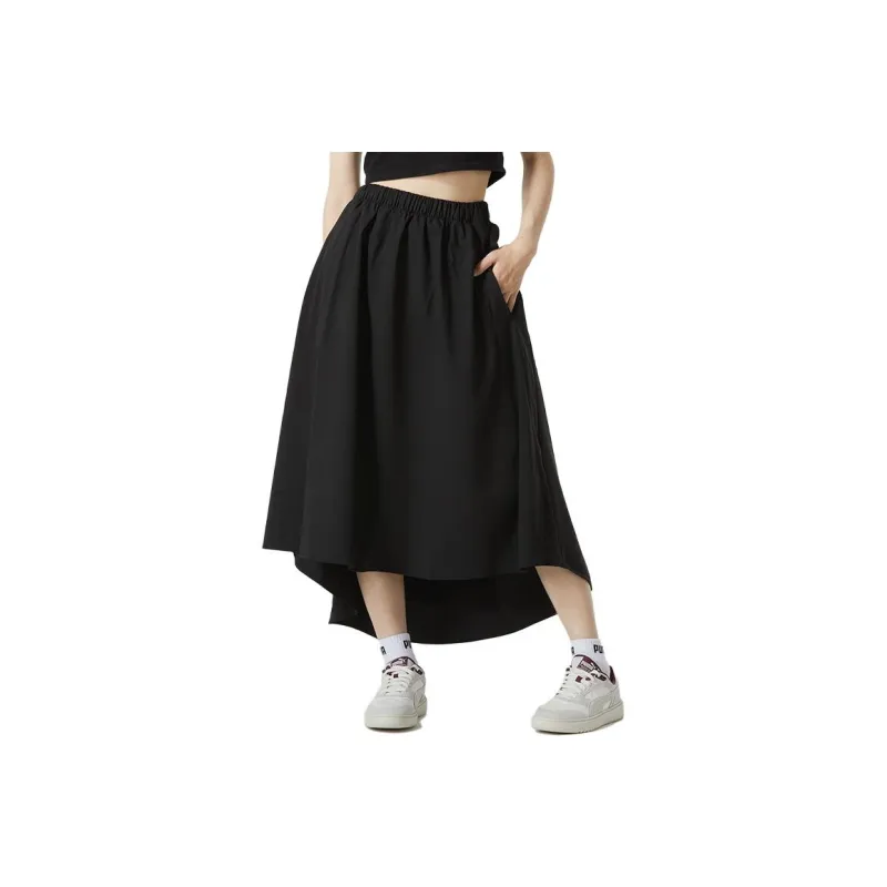 PUMA Casual Long Skirts Women's Black-0