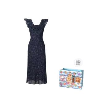 TWOPLUMGIRLS Sleeveless Dress Women's Navy Blue