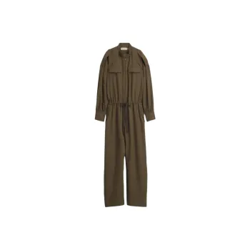 ZARA SRPLS Series Jumpsuits Women's Dark Green