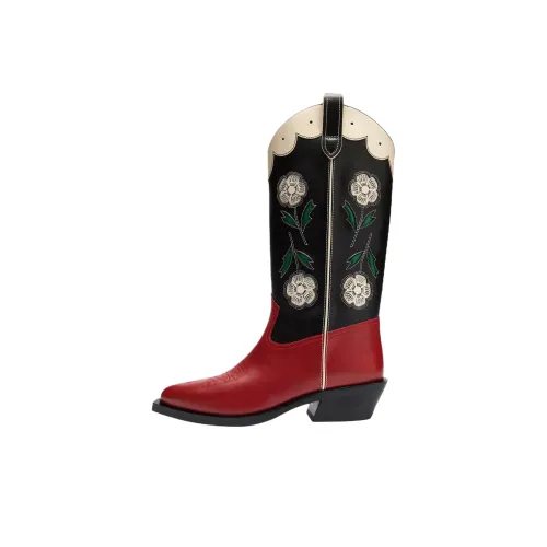 COACH Aria Ankle Boots 5cm Women's Black