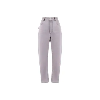 Bottega Veneta Washed Rounded Leg Denim Trousers