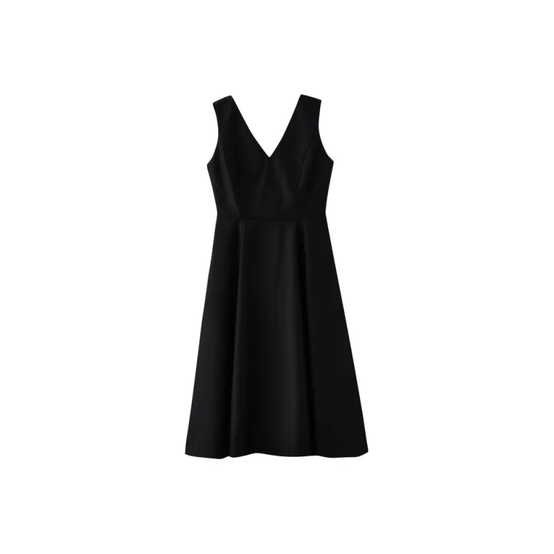 SHUIYUNJIAN Sleeveless Dress Women's Black-0