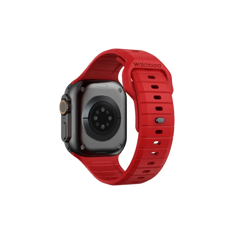 Watchbond Watch Band Apple Compatibility Fluoroelastomer Material-3