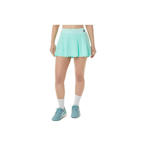 Asics Match Skort Casual Short Skirts Women's Light Green