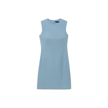 THEORY Sleeveless Dress Women's Stone Blue
