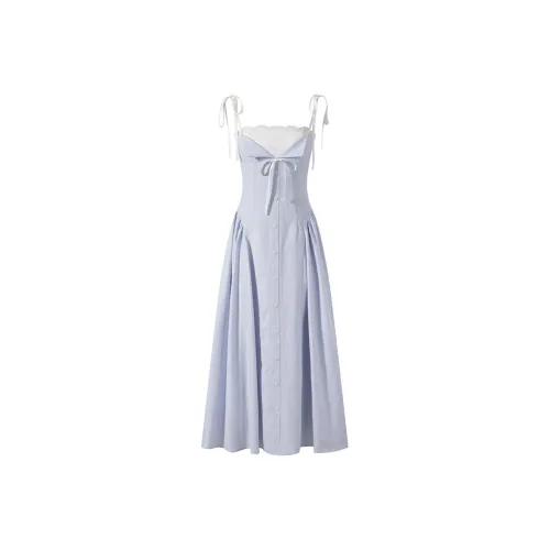 COVER TIME Slip Dress Women's Blue