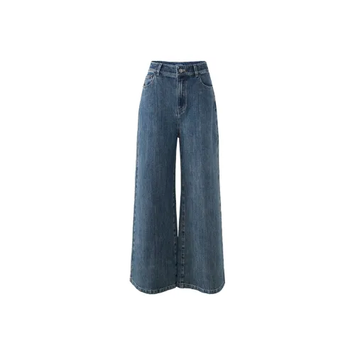 YALIDA Jeans Women's B0[Blue B0]