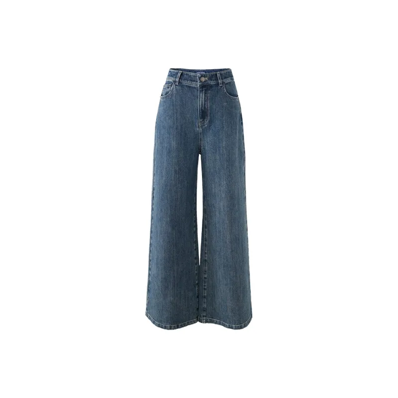 YALIDA Jeans Women's B0[Blue B0]-0