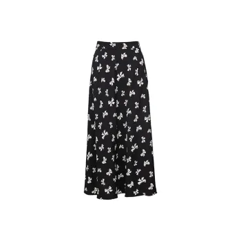 ONLY Casual Long Skirts Women's Flying Bowknot BRITTANY AOP