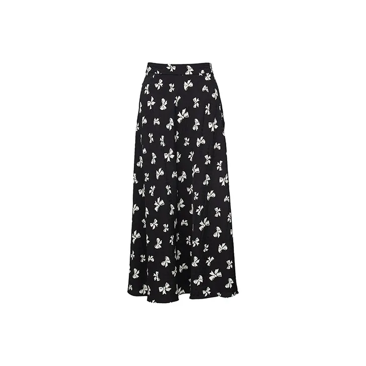ONLY Casual Long Skirts Women's Flying Bowknot BRITTANY AOP-0