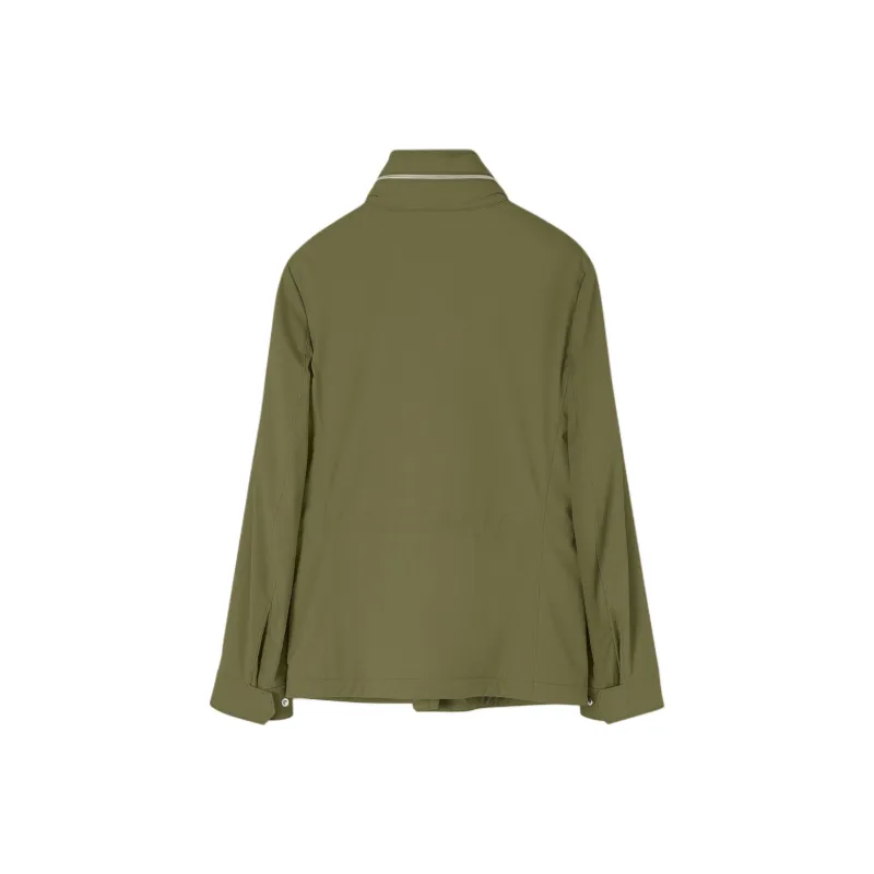 Loro Piana SS25 Jackets & Coats Women's Olive Green-1