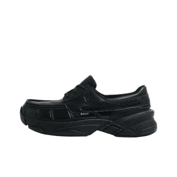 FILA REPLICA Abrasion Resistant Breathable Low Top Casual Shoes Unisex Black