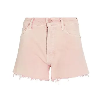 MOTHER Denim Shorts Women's Pink