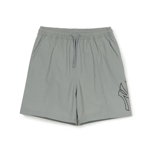 MLB New York Yankees Casual Shorts Unisex Light Gray