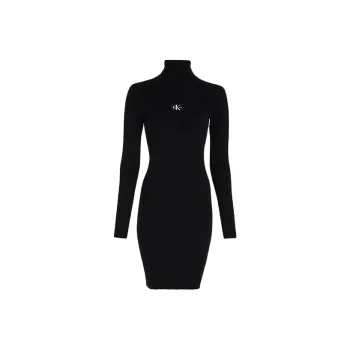 CALVIN KLEIN Long-Sleeved Dresses Women's Black