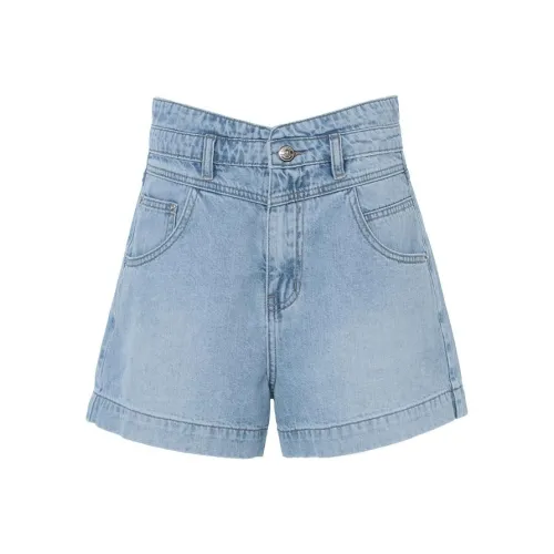 LOFT SHINE Denim Shorts Women's Blue