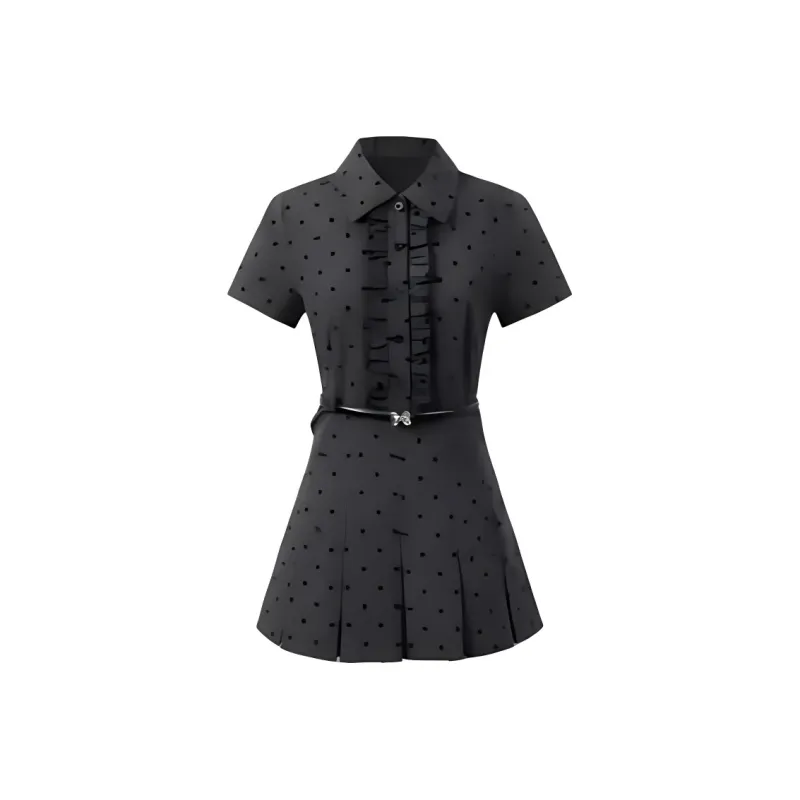 DOSOHEB Short Sleeved Dress Women's-0