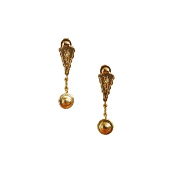 SALE E PEPE 925 Sterling Silver Earrings Unisex Multicolor